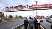 Foto ilustrativa de la nota titulada: Policías reprimen manifestación para visibilizar desapariciones durante informe de David Monreal