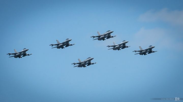 Polonia despliega sus cazas por el ingreso de drones rusos a su espacio aéreo