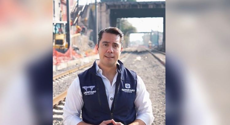 Alcalde apunta al gobierno federal ante el impacto vial por las obras del tren México-Querétaro