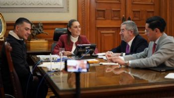 Sheinbaum habla con Trump sobre la seguridad con respeto a la soberanía