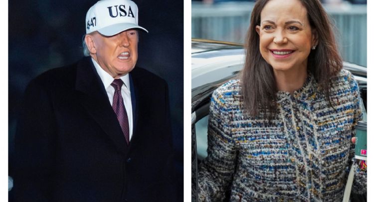 Trump se reunirá este jueves en la Casa Blanca con la opositora venezolana María Corina Machado