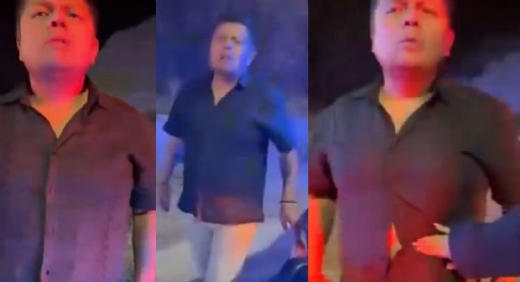 Morenista detenido en alcoholímetro de Pachuca insulta a policía y dice “te la voy a cobrar”