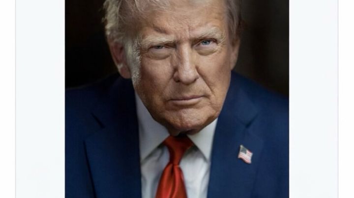 Trump comparte imagen en la que aparece como “presidente interino” de Venezuela