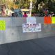 Bloqueo en Pedregal de Santa Úrsula, Coyoacán; vecinos protestan contra proyecto de trolebús