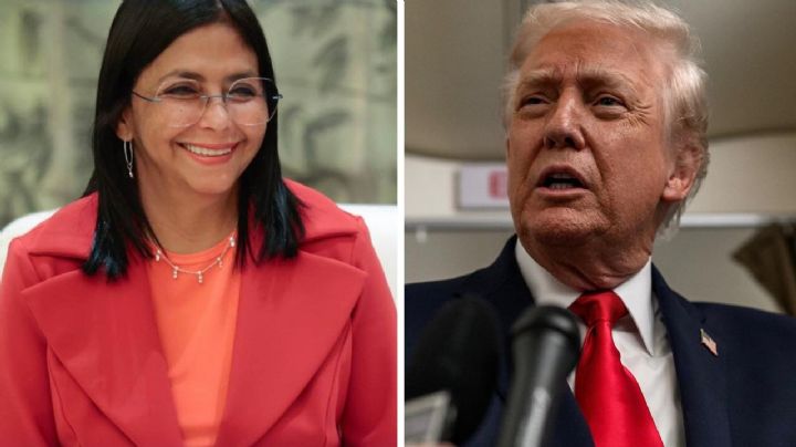 Trump mantiene una “larga” llamada con Delcy Rodríguez: “Es una persona estupenda”