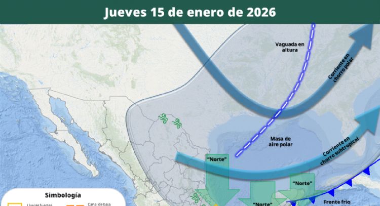 Frente frío 28: masa de aire polar cubrirá casi todo el país este jueves