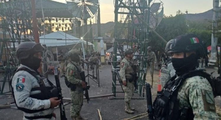 Decomisan castillo de pólvora con alusiones al CJNG y a “El Mencho” en Michoacán