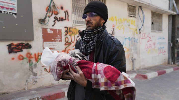 Bebé palestina murió de hipotermia en Gaza