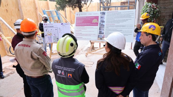 Brugada destinará 18 millones de pesos en rehabilitar edficicio afectado por explosión de gas