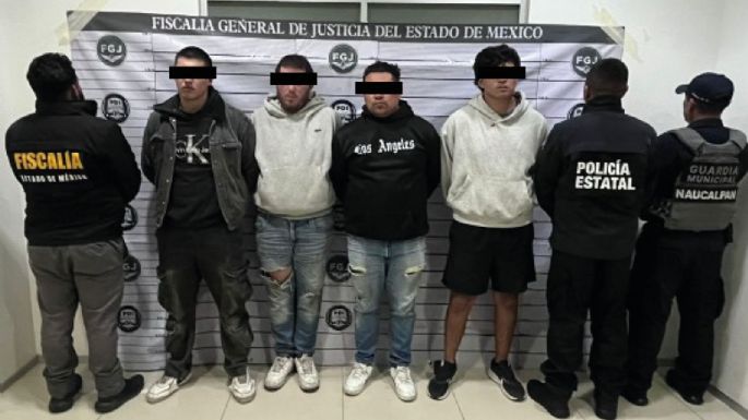 "Los Pantera", banda dedicada al robo de automóviles en Naucalpan fue desarticulada