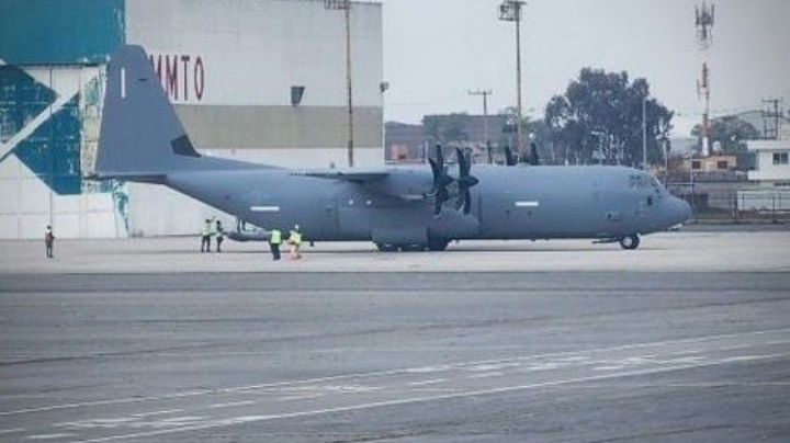 Registros oficiales confirman: el Senado no autorizó la entrada de un avión Hércules de EU a Toluca