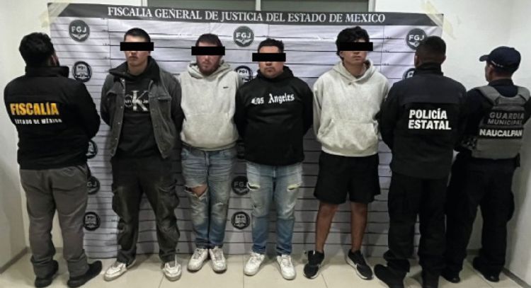 "Los Pantera", banda dedicada al robo de automóviles en Naucalpan fue desarticulada