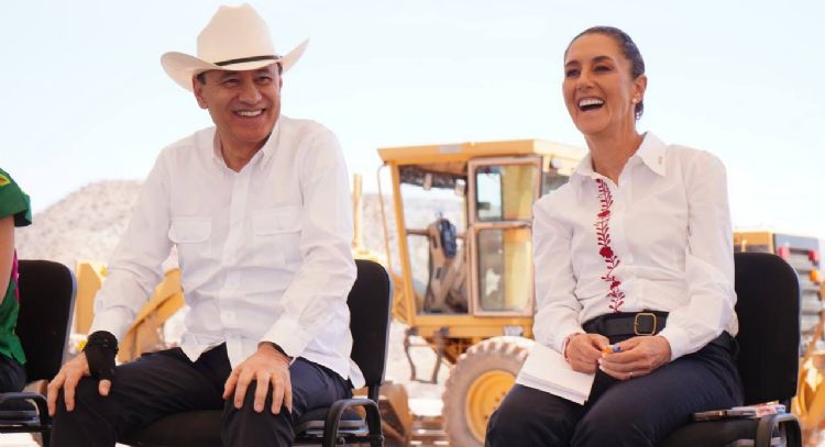 Rehabilitan Durazo y Sheinbaum red carretera de Sonora