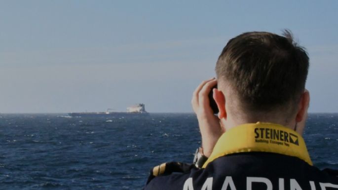 Marina francesa intercepta un buque petrolero procedente de Rusia