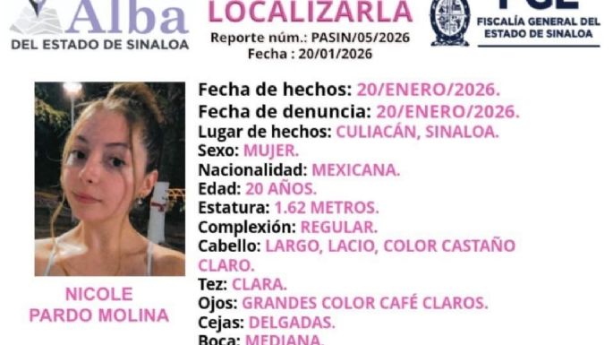 Liberan a “La Nicholette”, la influencer secuestrada en Culiacán