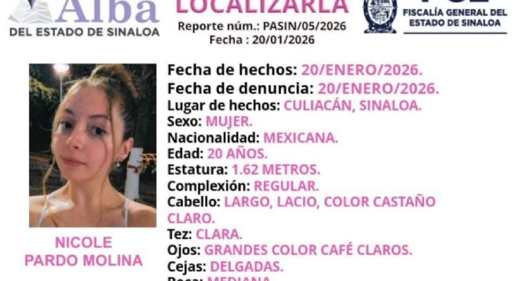 Liberan a “La Nicholette”, la influencer secuestrada en Culiacán