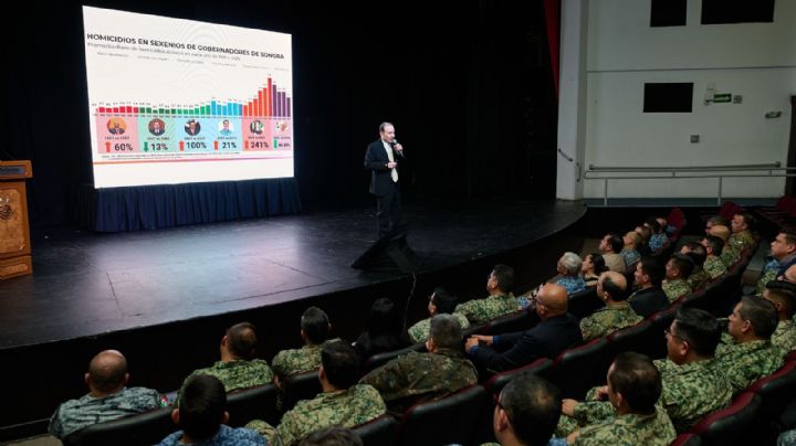 Reconoce Colegio de la Defensa Nacional a Gobernador Durazo por resultados del Plan Sonora