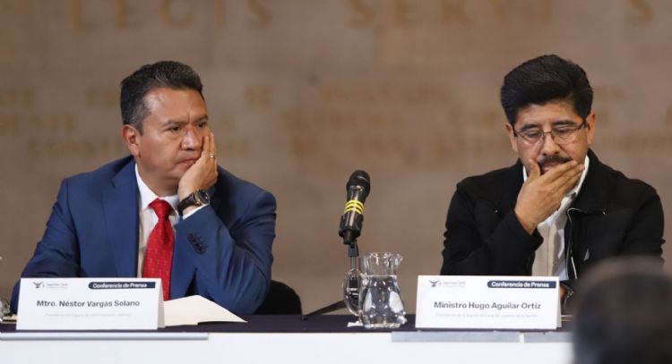 Hugo Aguilar y el presidente de la OAJ niegan presión en renuncia inesperada de magistrada