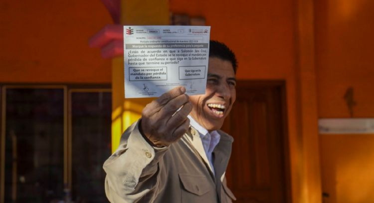 Salomón Jara vive una amarga “ratificación”: la capital de Oaxaca le da la espalda