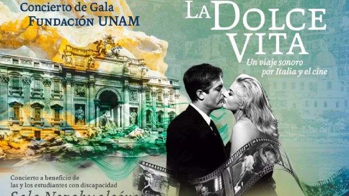 Fundación UNAM y la Sinfónica de Minería anuncian el regreso de "La Dolce Vita"