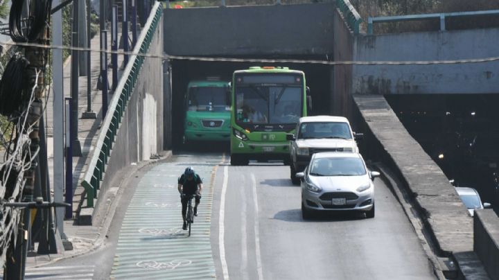 Reportan avance de 90 por ciento en la ciclovía de Calzada de Tlalpan