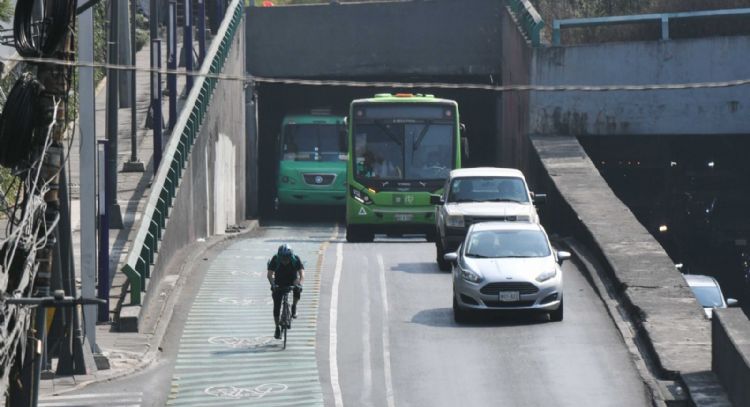 Reportan avance de 90 por ciento en la ciclovía de Calzada de Tlalpan