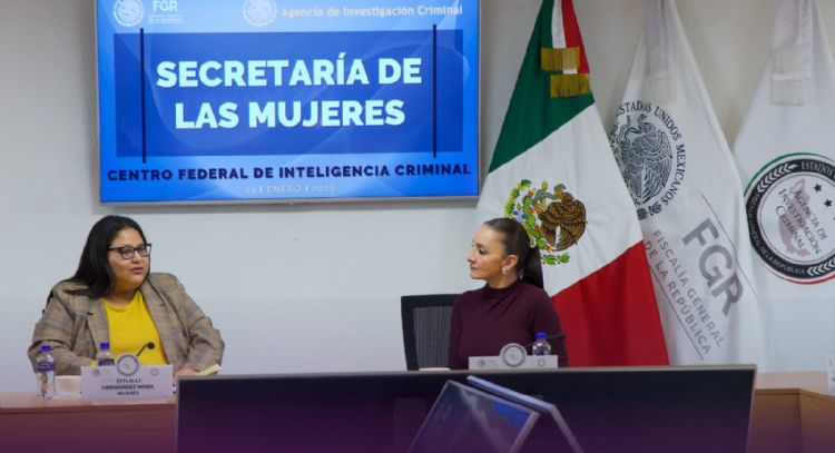 Secretaría de las Mujeres y FGR compartirán inteligencia para identificar a agresores de mujeres