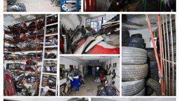 Escondían 150 toneladas de autopartes robadas en un hotel de la colonia Exhipódromo de Peralvillo