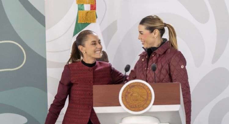 Sheinbaum da espaldarazo a Marina del Pilar Ávila y evade hablar de Carlos Torres