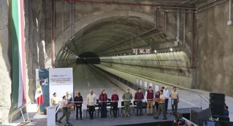 Sheinbaum inaugura viaducto elevado en Tijuana; vecinos denuncian daño a sus casas