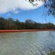 EU instala nuevo “muro flotante” de boyas en el Río Bravo frente a Matamoros