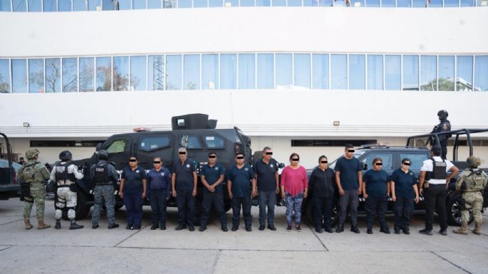 Judicializan a 11 policías municipales de Chiapas por presuntos vínculos con la delincuencia