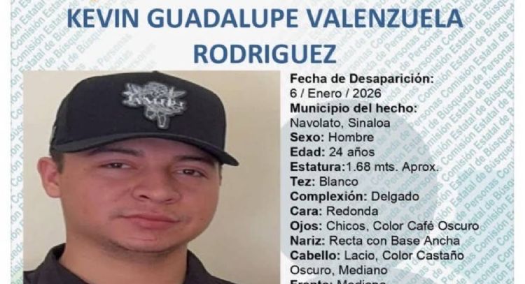 Reportan desaparición de policía municipal de Navolato