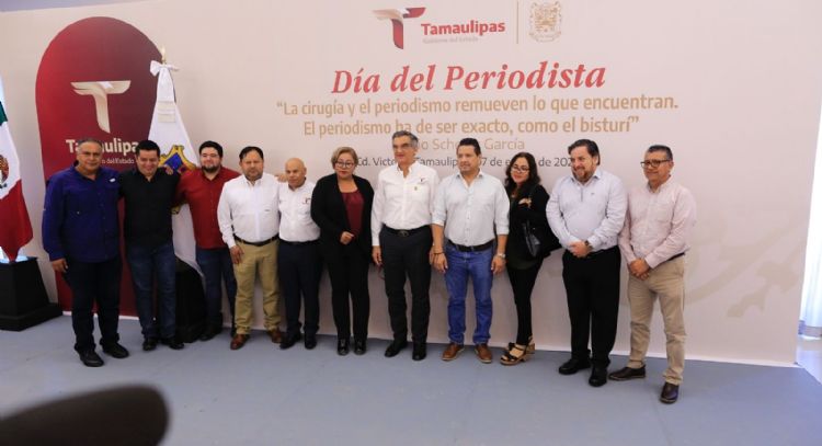 Imprescindible labor  de las y los periodistas para un mejor Tamaulipas: Américo