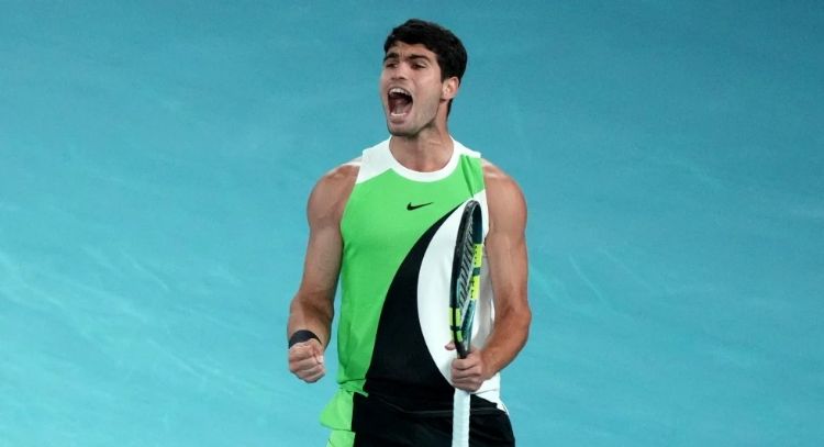 Carlos Alcaraz se coronó campeón del Abierto de Australia tras vencer a Novak Djokovic