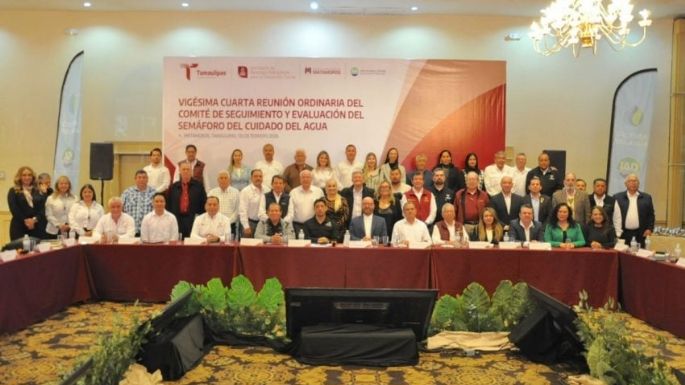 Realiza SRHDS Vigésima Cuarta Reunión del Semáforo del Cuidado del Agua en Matamoros