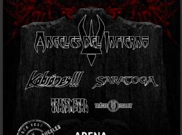 Ángeles del Infierno, Saratoga y Kabrönes en el "Todos somos Ángeles Rock Fest"