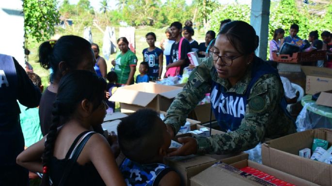 Llevará Marina atención médica a comunidades costeras de difícil acceso en Tamaulipas