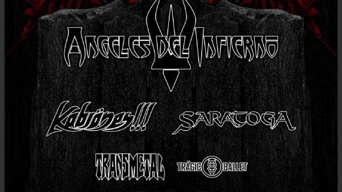 Ángeles del Infierno, Saratoga y Kabrönes en el "Todos somos Ángeles Rock Fest"