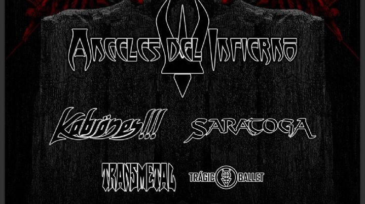 Ángeles del Infierno, Saratoga y Kabrönes en el "Todos somos Ángeles Rock Fest"
