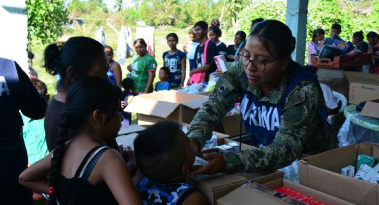 Llevará Marina atención médica a comunidades costeras de difícil acceso en Tamaulipas