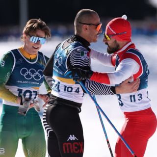 Allan Corona se presenta en el esquí de fondo en Milano-Cortina 2026