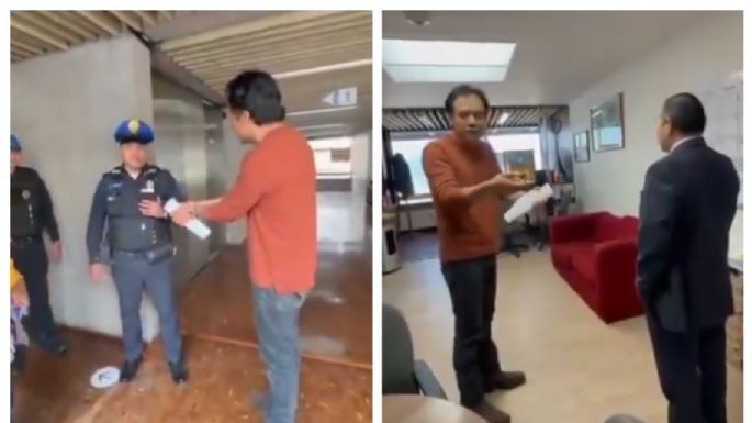 SEP destituye a Marx Arriaga e intenta desalojarlo de su oficina (Video)