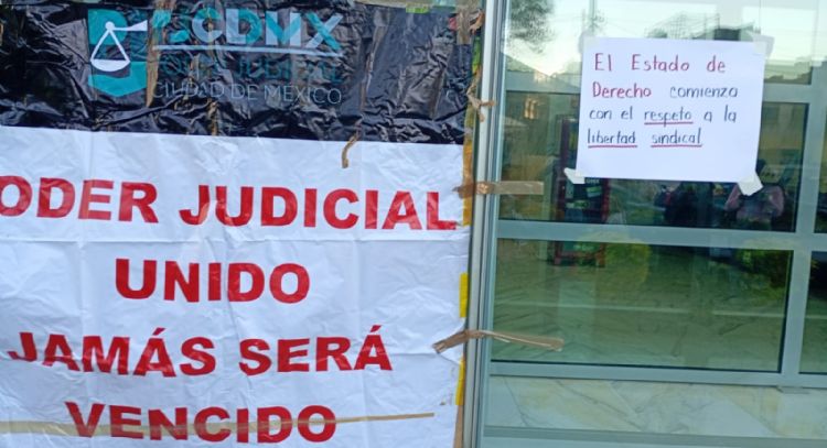 Se desata riña entre trabajadores del PJCDMX