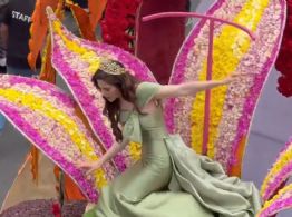 Miss Universo Fátima Bosch sufre desvanecimiento momentáneo por agotamiento en desfile (Video)