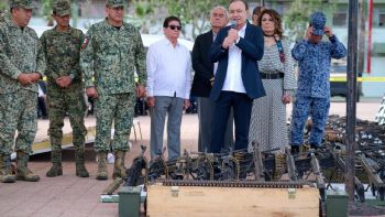 Alfonso Durazo retira de las calles más de 900 armas y refuerza la seguridad en Sonora
