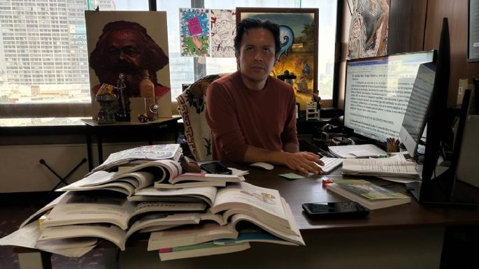 Saldré de mi oficina cuando termine la jornada laboral, ya estuvo bueno: Marx Arriaga