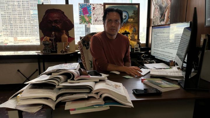 Saldré de mi oficina cuando termine la jornada laboral, ya estuvo bueno: Marx Arriaga