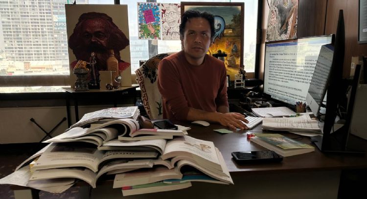 Saldré de mi oficina cuando termine la jornada laboral, ya estuvo bueno: Marx Arriaga