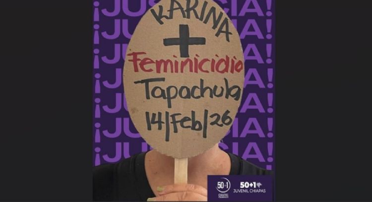 Exigen justicia por Karina, joven asesinada por su novio el 14 de febrero